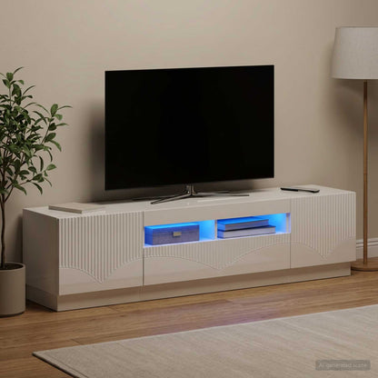 Led Tv Skříň Hoorn 3 Ks Kompozitní Dřevo