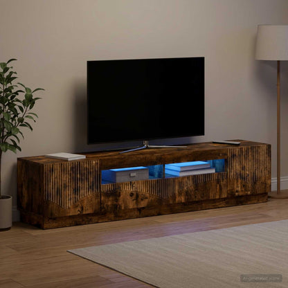 Led Tv Skříň Hoorn 3 Ks Kompozitní Dřevo
