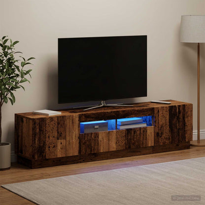 Led Tv Skříň Hoorn 3 Ks Kompozitní Dřevo