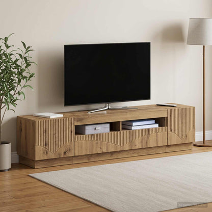 Led Tv Skříň Hoorn 3 Ks Kompozitní Dřevo