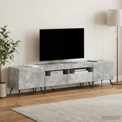 Led Tv Skříň Breda 3 Ks Kompozitní Dřevo