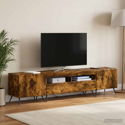 Led Tv Skříň Breda 3 Ks Kompozitní Dřevo