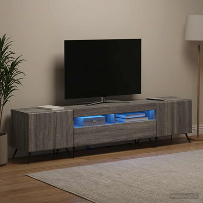 Led Tv Skříň Breda 3 Ks Kompozitní Dřevo