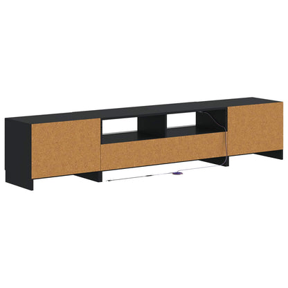 Led Tv Skříň Utrecht 3 Ks Kompozitní Dřevo