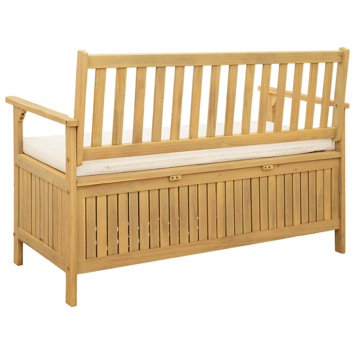 Úložná Lavice 2 -Seater 120 X 63 X 84 Cm Obdélníkový