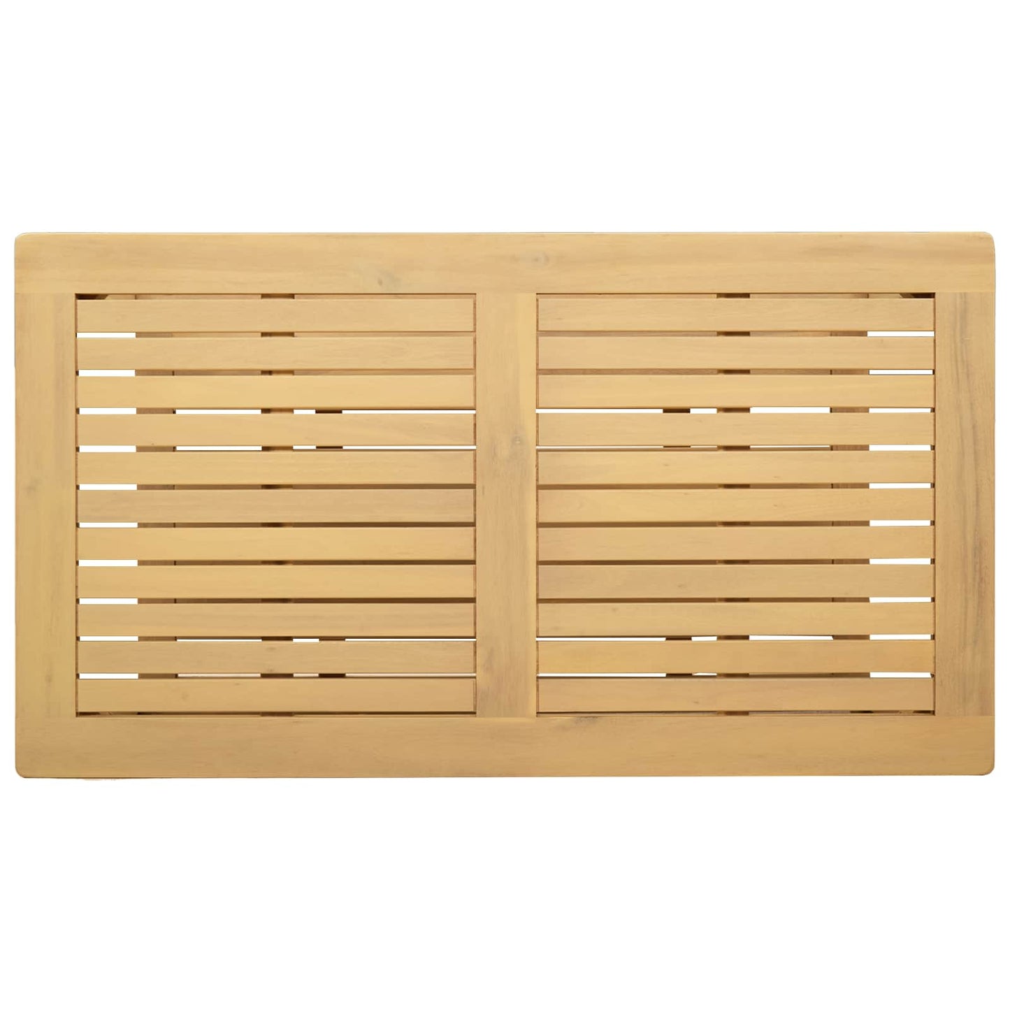 Boční Stůl Přírodní Olej 90 X 50 X 45 Cm Masivní Akátové Dřevo