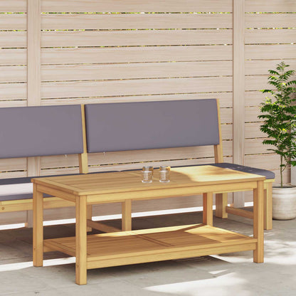 Boční Stůl Přírodní Olej 110 X 55 X 45 Cm Masivní Akátové Dřevo
