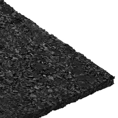 Gumový Granulační Zahradní Pad Černý 6 X 9 X 0,3 Cm Guma