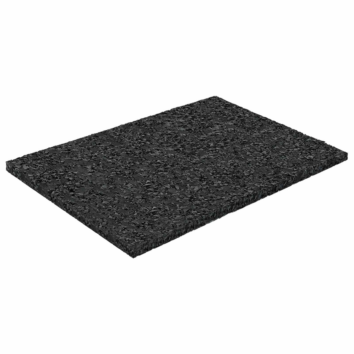 Gumový Granulační Zahradní Pad Černý 6 X 9 X 0,3 Cm Guma