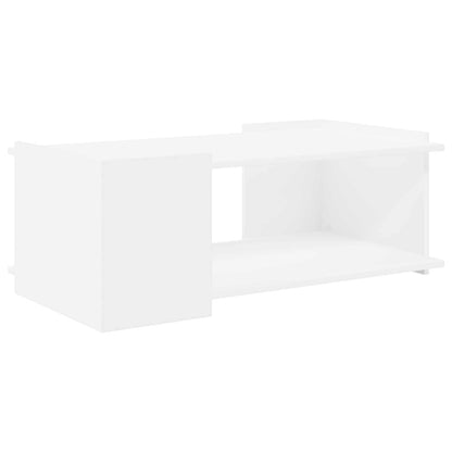 Konferenční Stolek Bílá 90 X 50 X 33 Cm Kompozitní Dřevo