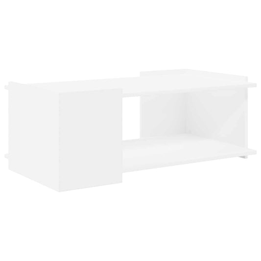 Konferenční Stolek Bílá 90 X 50 X 33 Cm Kompozitní Dřevo