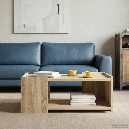 Konferenční Stolek Dub Sonoma 90 X 50 X 33 Cm Kompozitní Dřevo