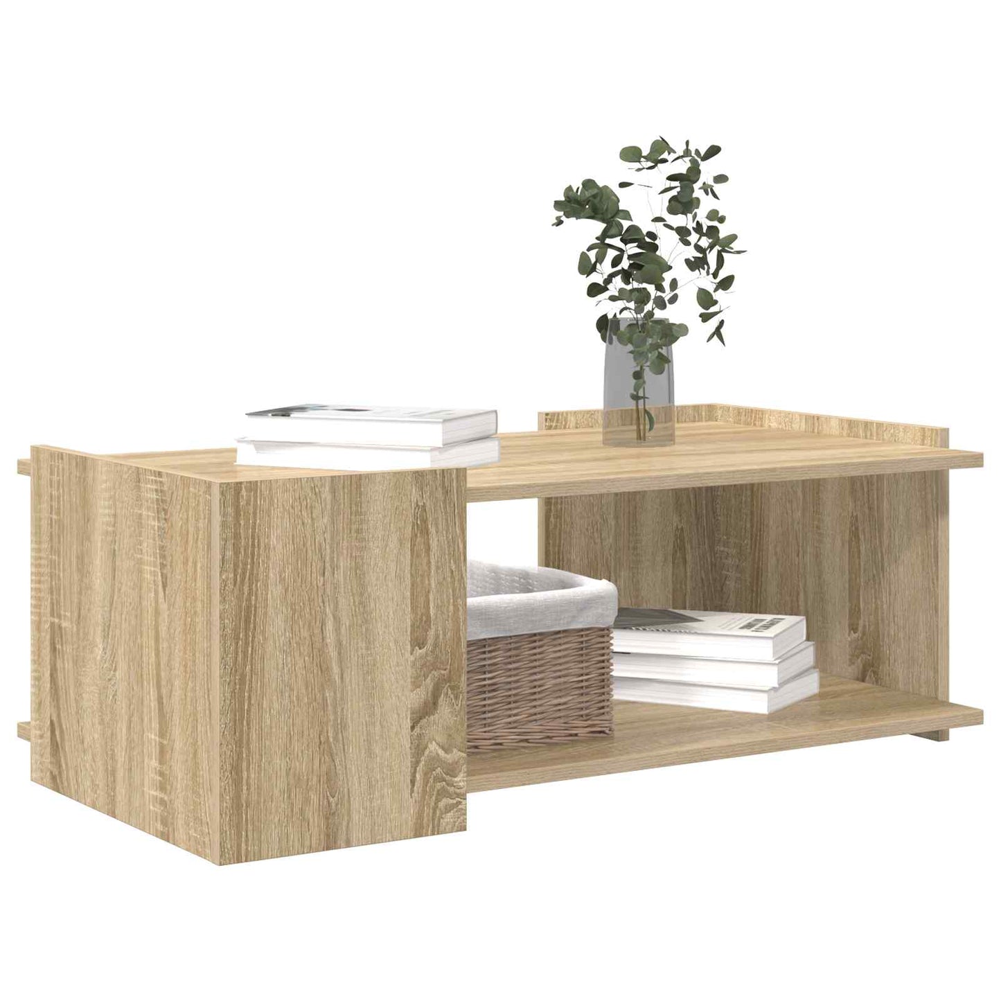 Konferenční Stolek Dub Sonoma 90 X 50 X 33 Cm Kompozitní Dřevo