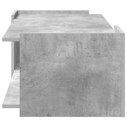 Konferenční Stolek Betonově Šedá 90 X 50 X 33 Cm