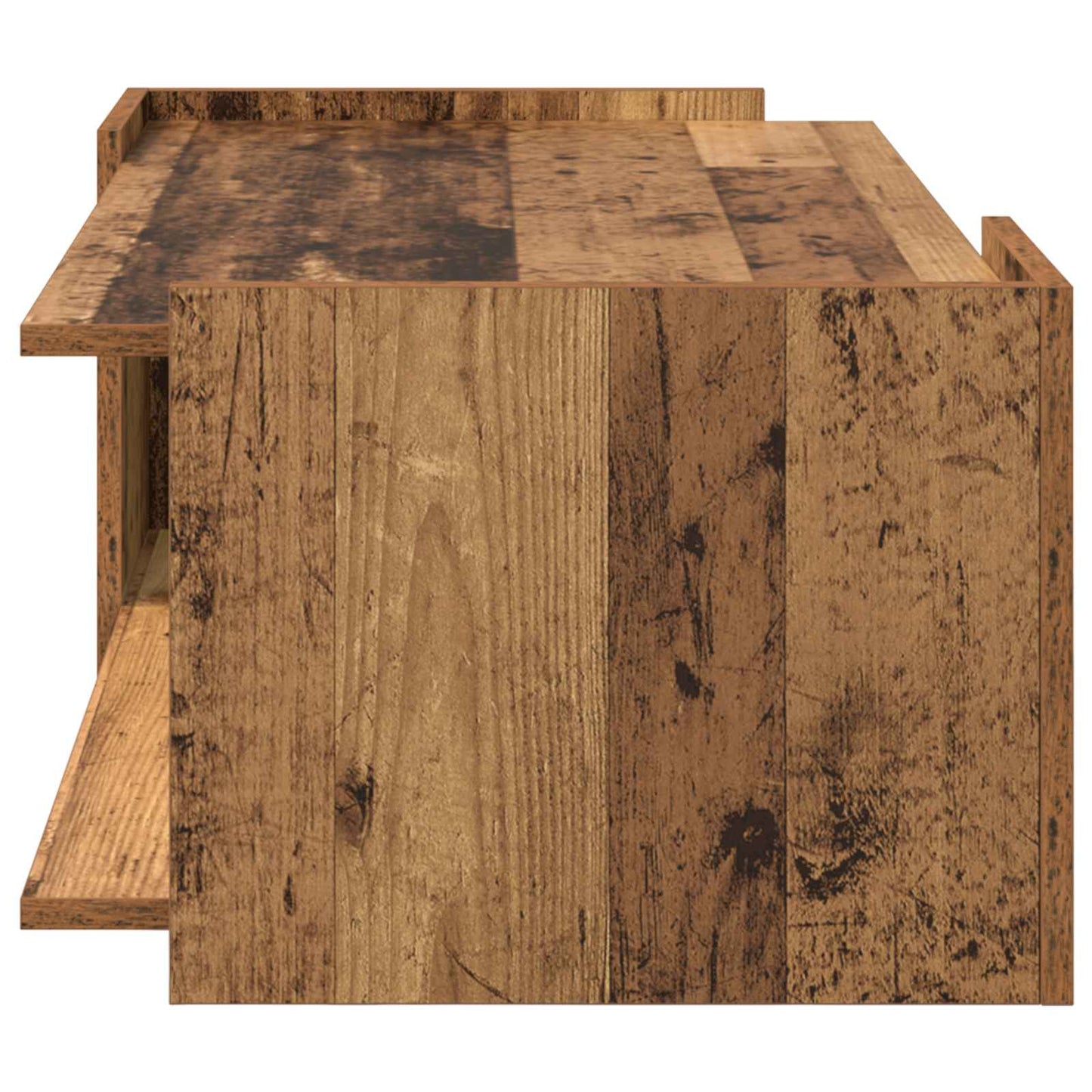 Konferenční Stolek Staré Dřevo 90 X 50 X 33 Cm Kompozitní Dřevo