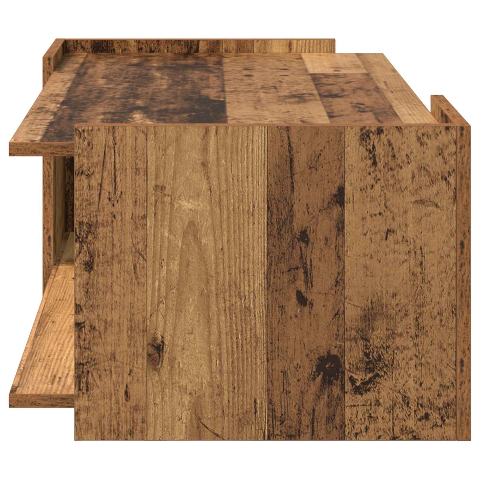 Konferenční Stolek Staré Dřevo 90 X 50 X 33 Cm Kompozitní Dřevo