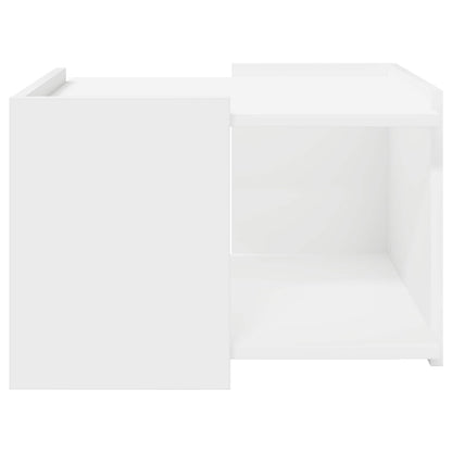 Konferenční Stolek Bílá 50,5 X 50 X 33 Cm Kompozitní Dřevo