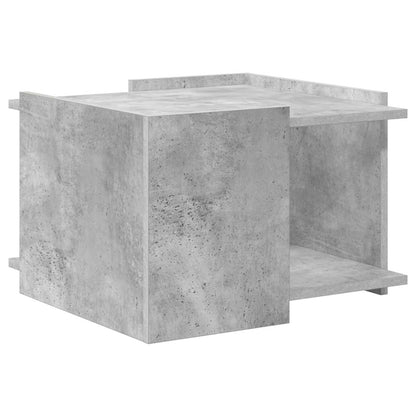 Konferenční Stolek Betonově Šedá 50,5 X 50 X 33 Cm