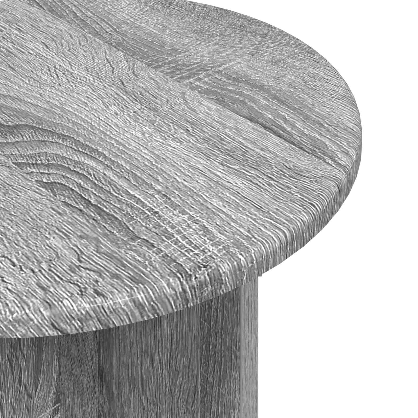 Sada Odkládacích Stolků 2 Pcs Šedá Sonoma Dřevěný Materiál