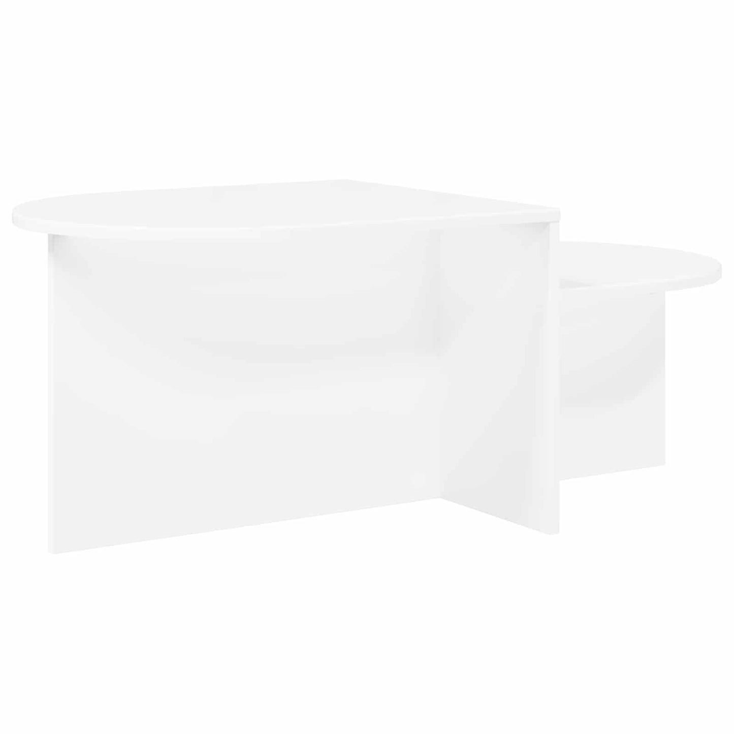 Konferenční Stolek Bílá 100 X 50 X 40 Cm Kompozitní Dřevo