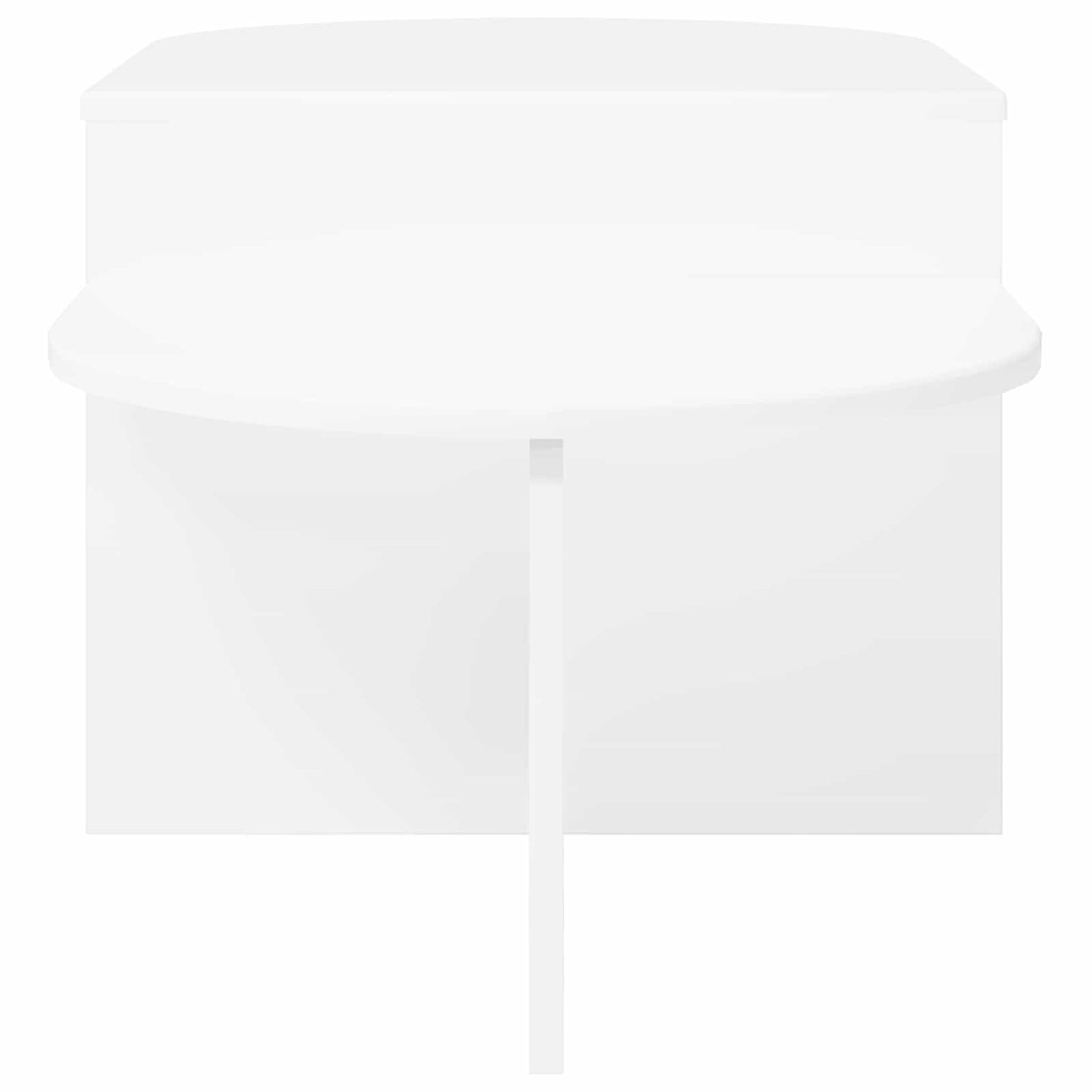 Konferenční Stolek Bílá 100 X 50 X 40 Cm Kompozitní Dřevo
