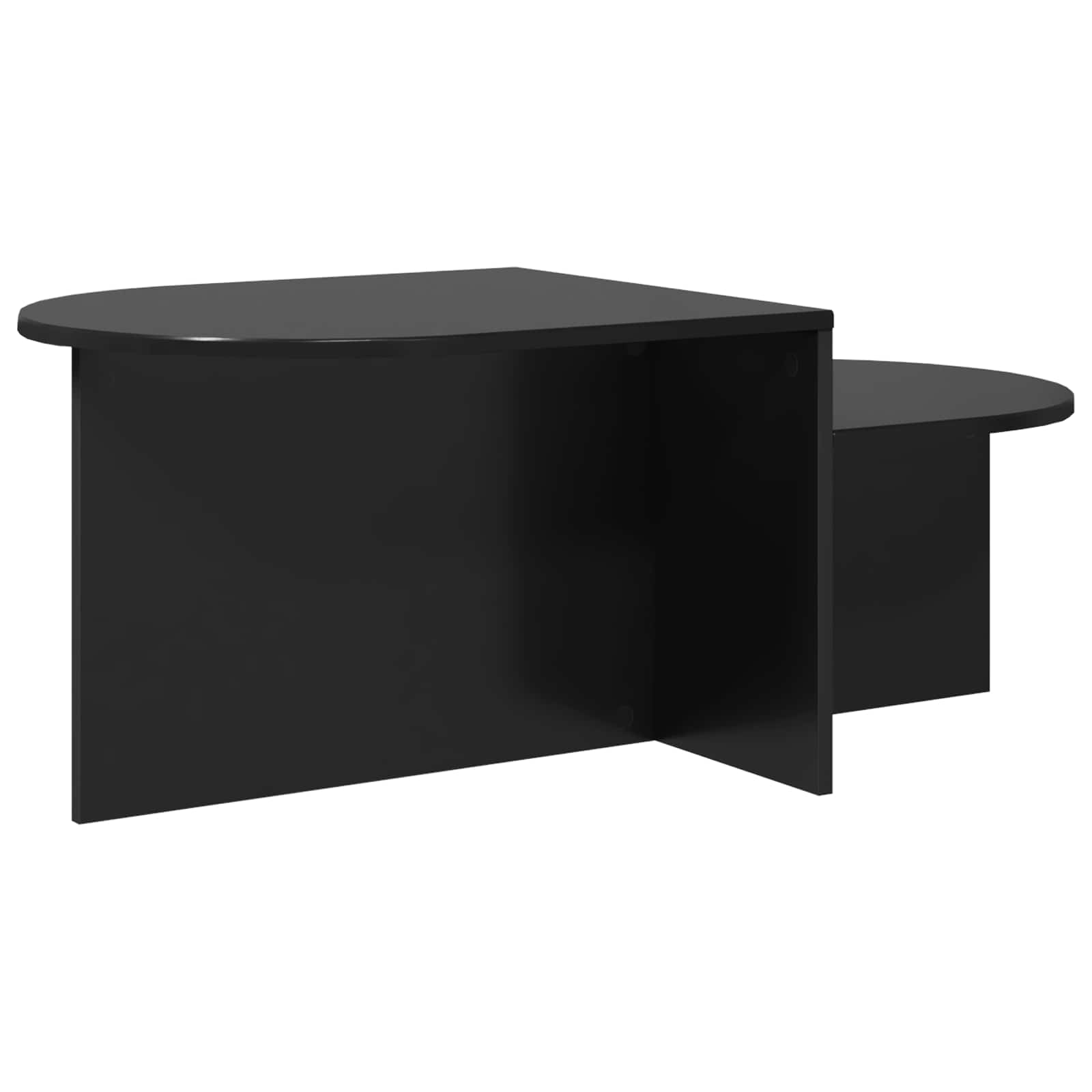 Konferenční Stolek Černý Dub 100 X 50 X 40 Cm Kompozitní Dřevo