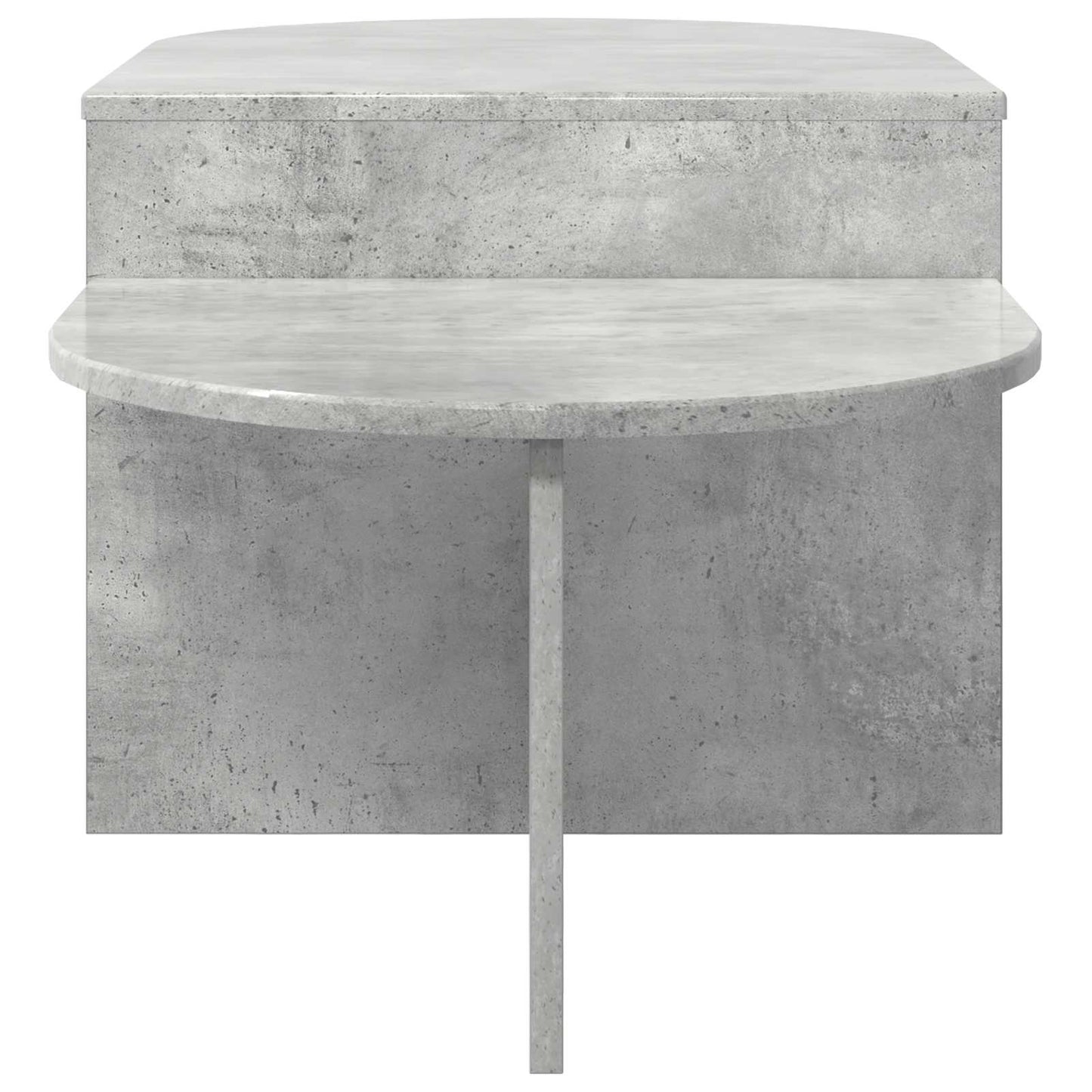 Konferenční Stolek Betonově Šedá 100 X 50 X 40 Cm