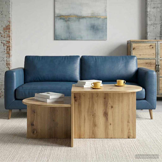 Konferenční Stolek Dub Artisan 100 X 50 X 40 Cm