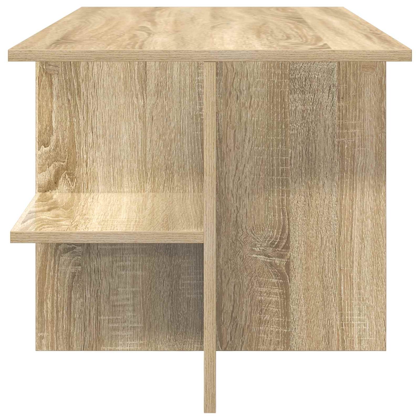 Konferenční Stolek Dub Sonoma 87 X 50 X 45 Cm Dřevěný Materiál