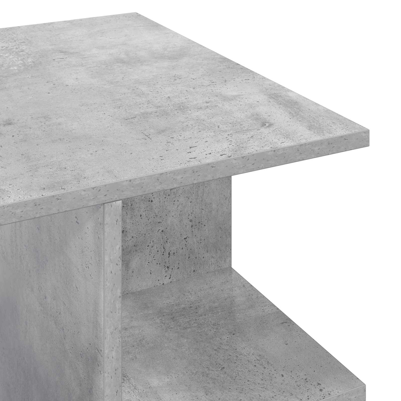 Konferenční Stolek Betonově Šedá 87 X 50 X 45 Cm