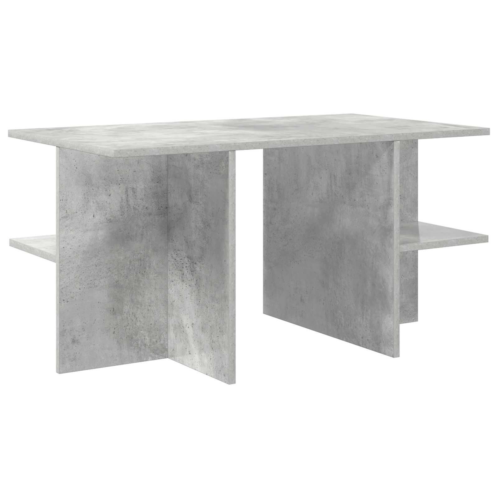 Konferenční Stolek Betonově Šedá 87 X 50 X 45 Cm