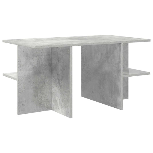 Konferenční Stolek Betonově Šedá 87 X 50 X 45 Cm