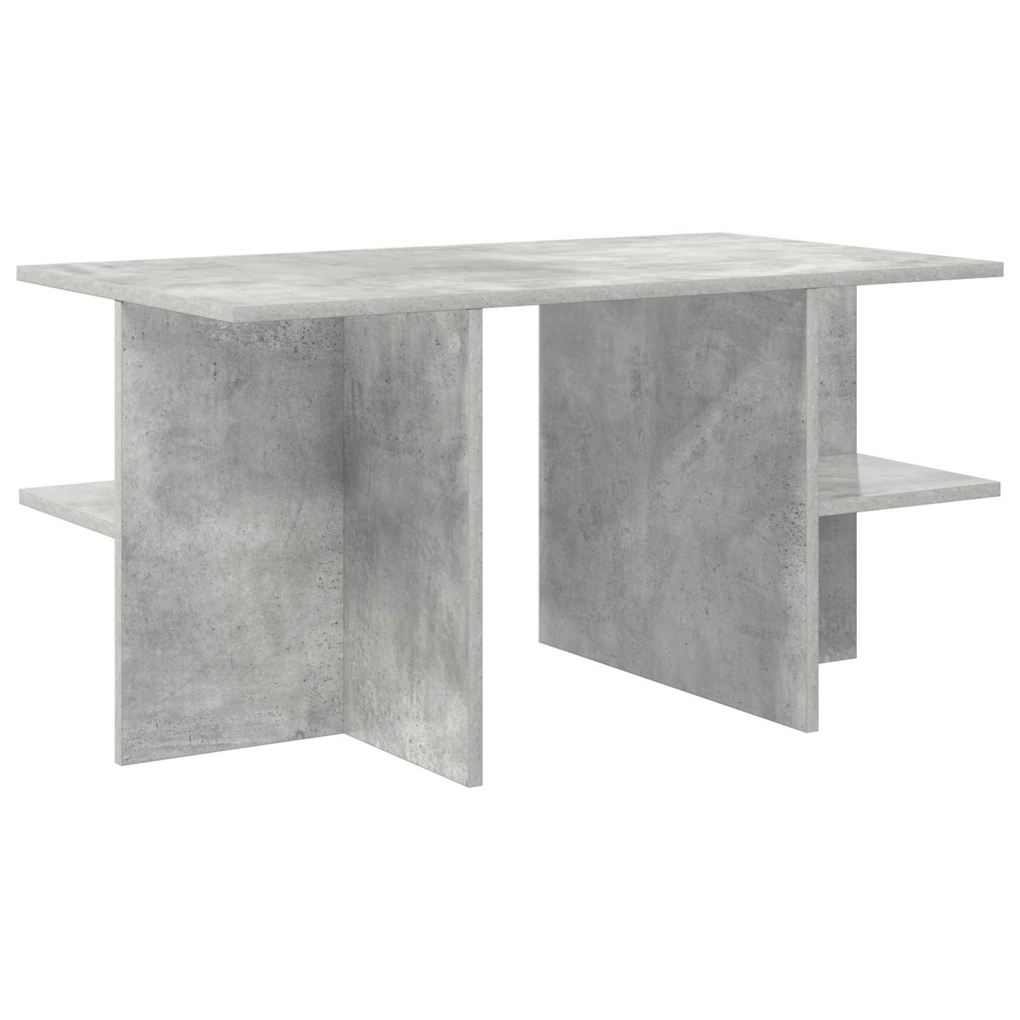 Konferenční Stolek Betonově Šedá 87 X 50 X 45 Cm