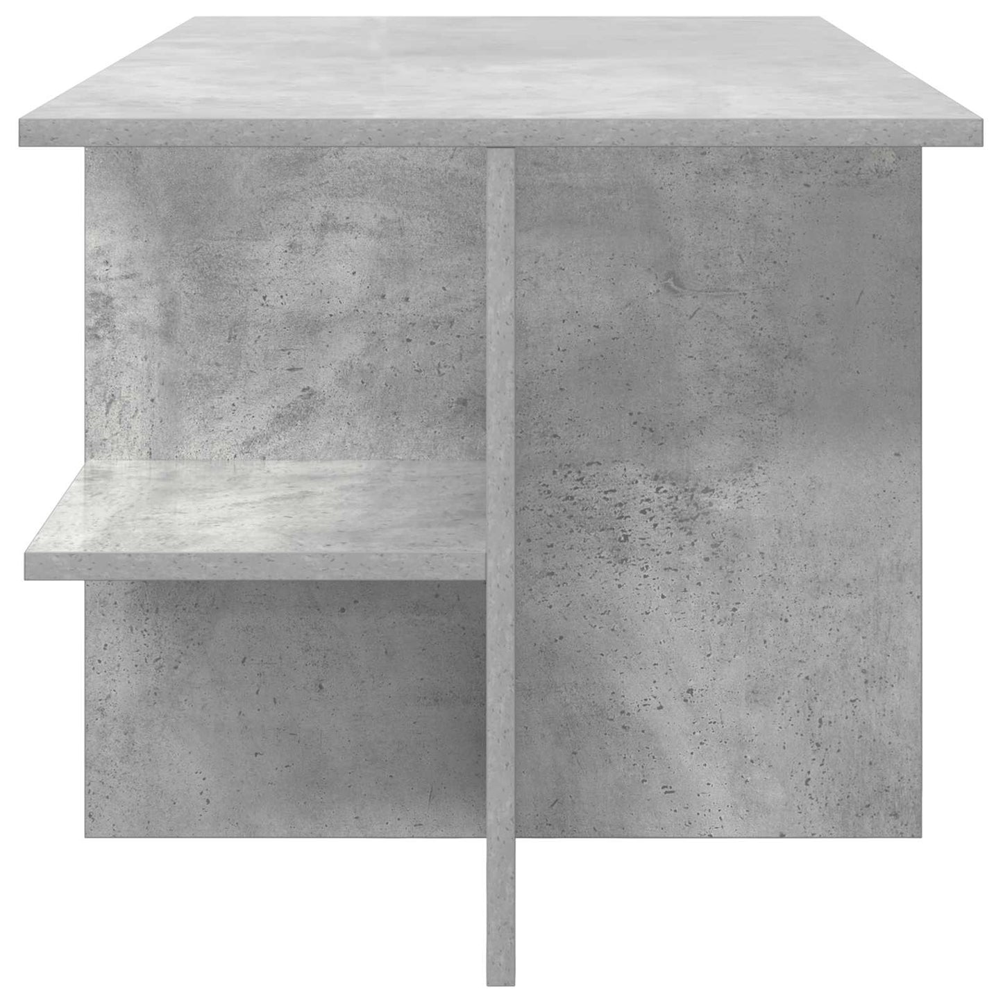 Konferenční Stolek Betonově Šedá 87 X 50 X 45 Cm