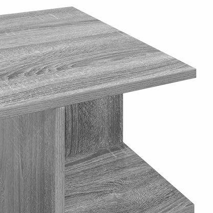 Konferenční Stolek Šedá Sonoma 87 X 50 X 45 Cm Dřevěný Materiál