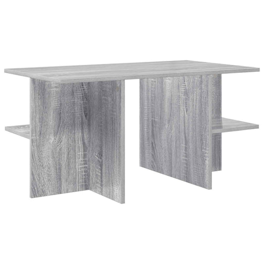 Konferenční Stolek Šedá Sonoma 87 X 50 X 45 Cm Dřevěný Materiál