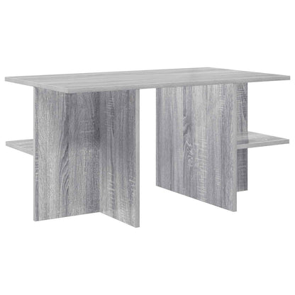 Konferenční Stolek Šedá Sonoma 87 X 50 X 45 Cm Dřevěný Materiál