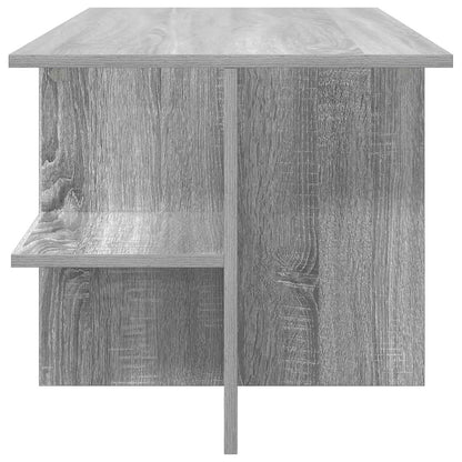 Konferenční Stolek Šedá Sonoma 87 X 50 X 45 Cm Dřevěný Materiál
