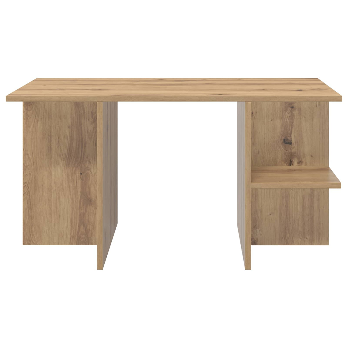 Konferenční Stolek Dub Artisan 87 X 50 X 45 Cm Dřevěný Materiál
