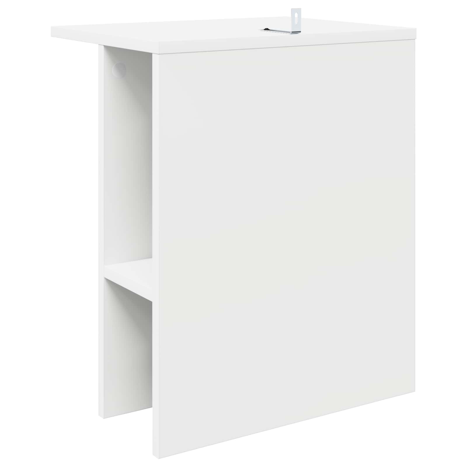 Konferenční Stolek 2 Pcs Bílá 40 X 30 X 49 Cm Kompozitní Dřevo