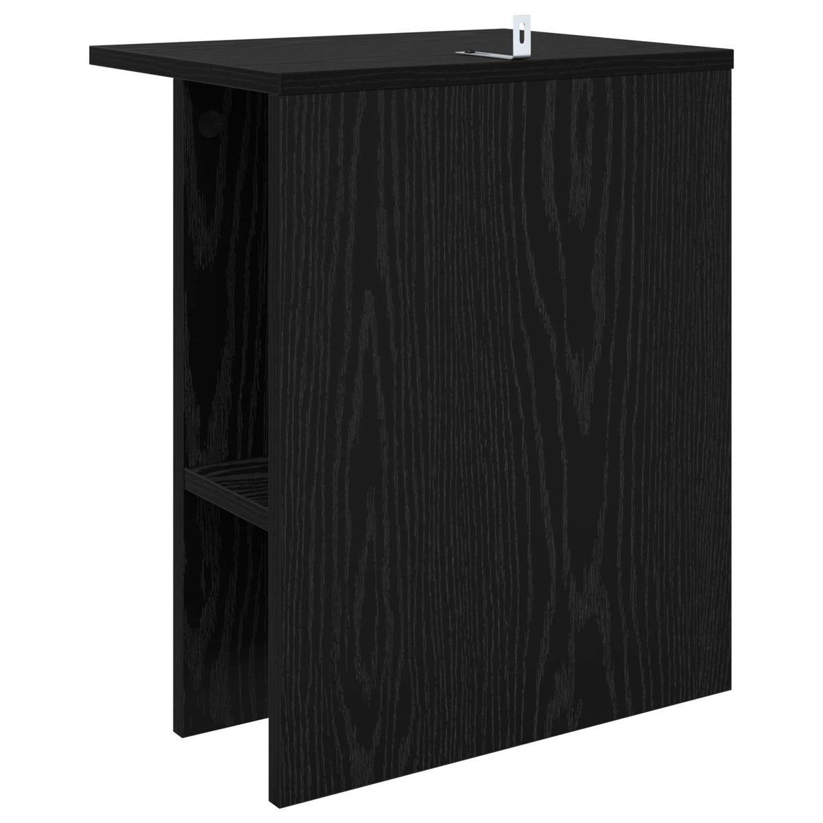Konferenční Stolek 2 Pcs Černý Dub 40 X 30 X 49 Cm