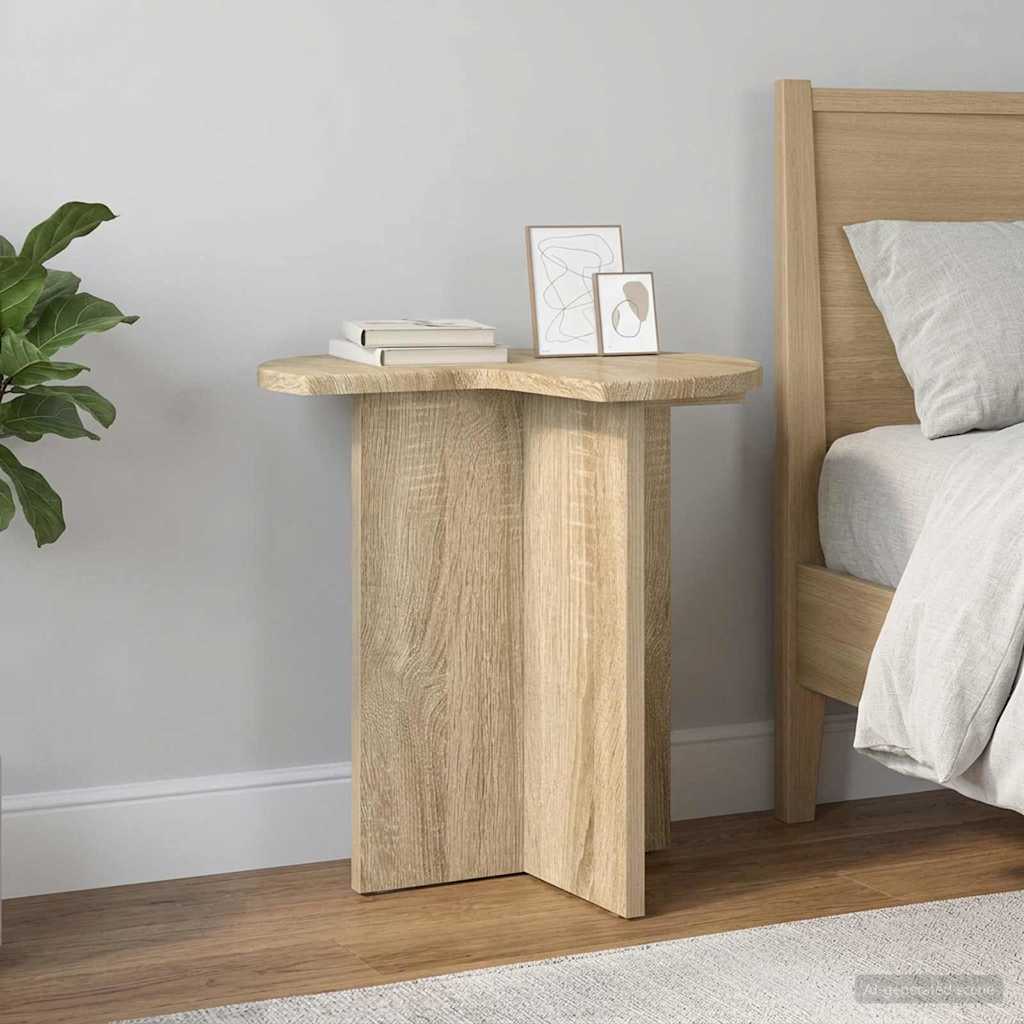 Boční Stůl 2 Pcs Dub Sonoma Ø 39 X 38 Cm Kompozitní Dřevo