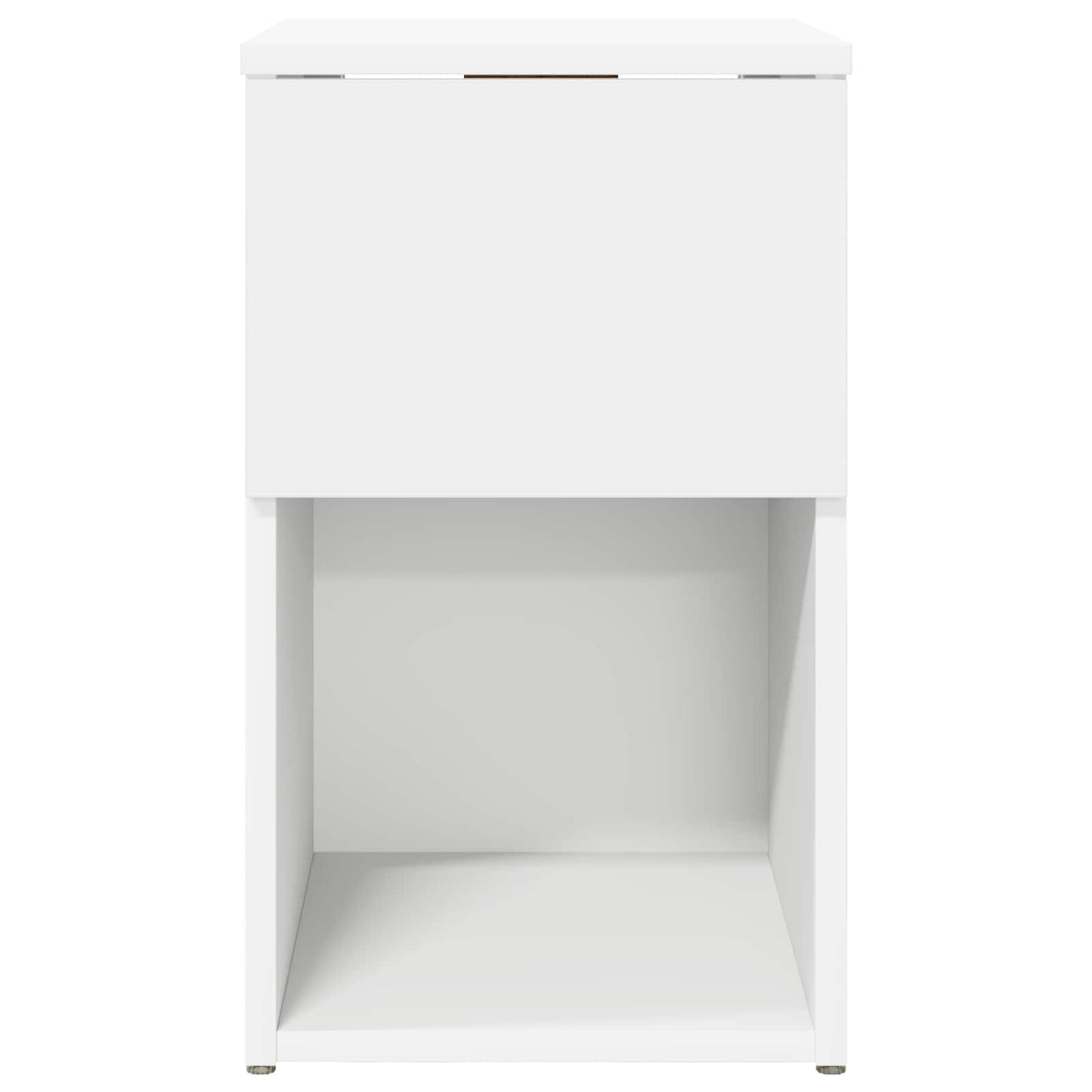 Zásuvka Pod Postel Bílá 29 X 31,5 X 49 Cm Kompozitní Dřevo