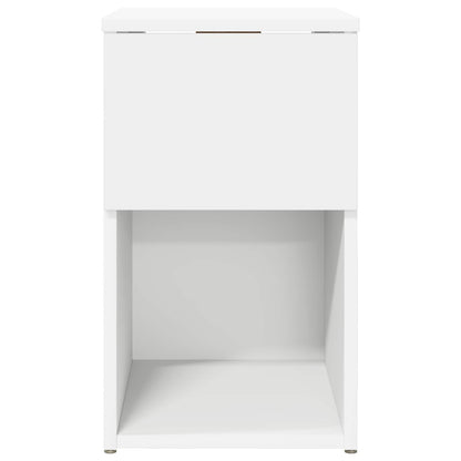 Zásuvka Pod Postel Bílá 29 X 31,5 X 49 Cm Kompozitní Dřevo