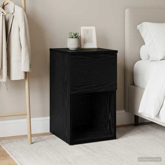 Zásuvka Pod Postel Černý Dub 29 X 31,5 X 49 Cm Kompozitní Dřevo