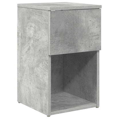 Zásuvka Pod Postel 2 Pcs Betonově Šedá 29 X 31,5 X 49 Cm