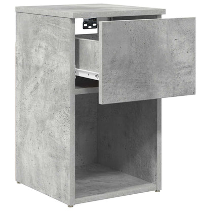 Zásuvka Pod Postel 2 Pcs Betonově Šedá 29 X 31,5 X 49 Cm