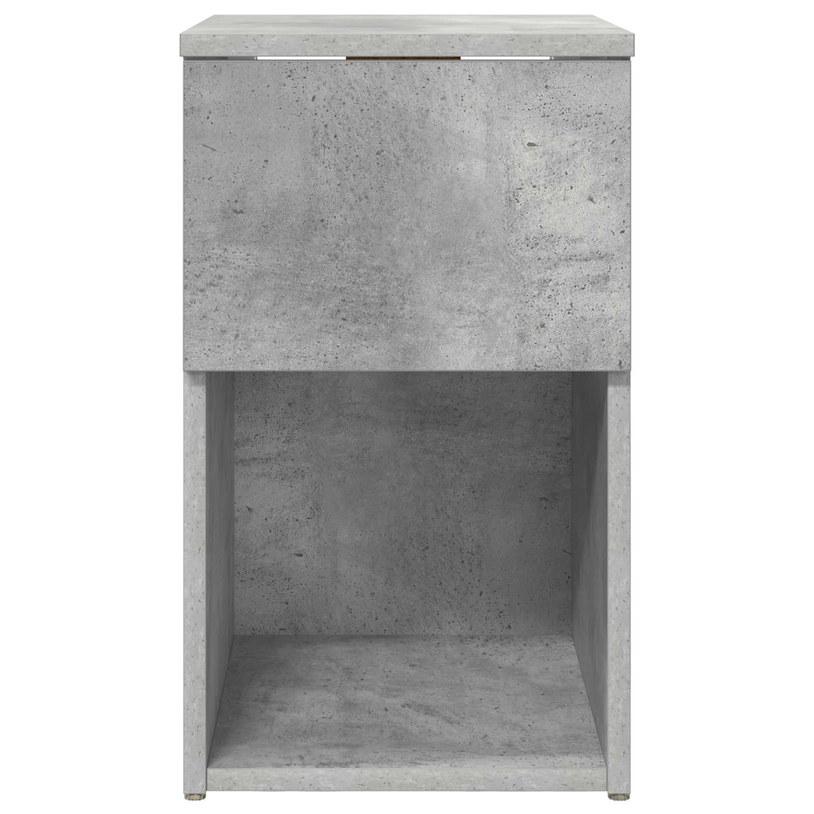 Zásuvka Pod Postel 2 Pcs Betonově Šedá 29 X 31,5 X 49 Cm
