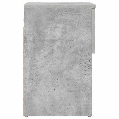 Zásuvka Pod Postel 2 Pcs Betonově Šedá 29 X 31,5 X 49 Cm