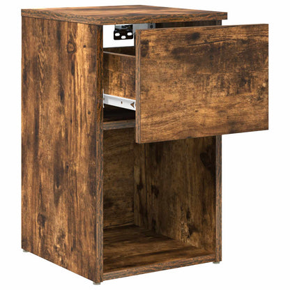 Zásuvka Pod Postel 2 Pcs Kouřový Dub 29 X 31,5 X 49 Cm